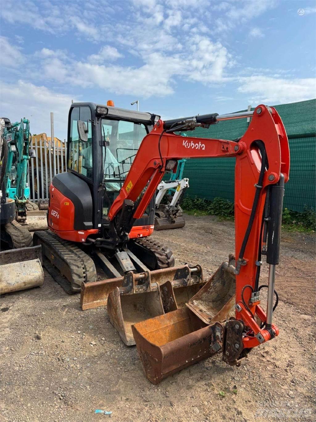 Kubota U27-4 Minigraafmachines < 7t