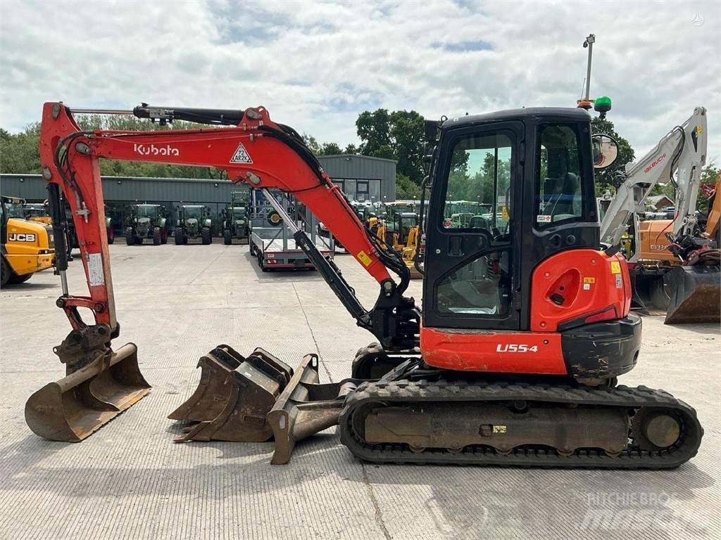 Kubota U55-4 Rupsgraafmachines