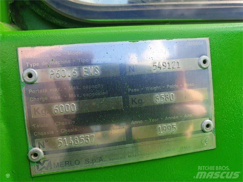 Merlo P60.6 EVS Voorladers en gravers