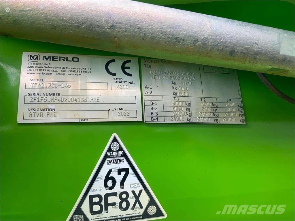 Merlo TF42.7 Voorladers en gravers
