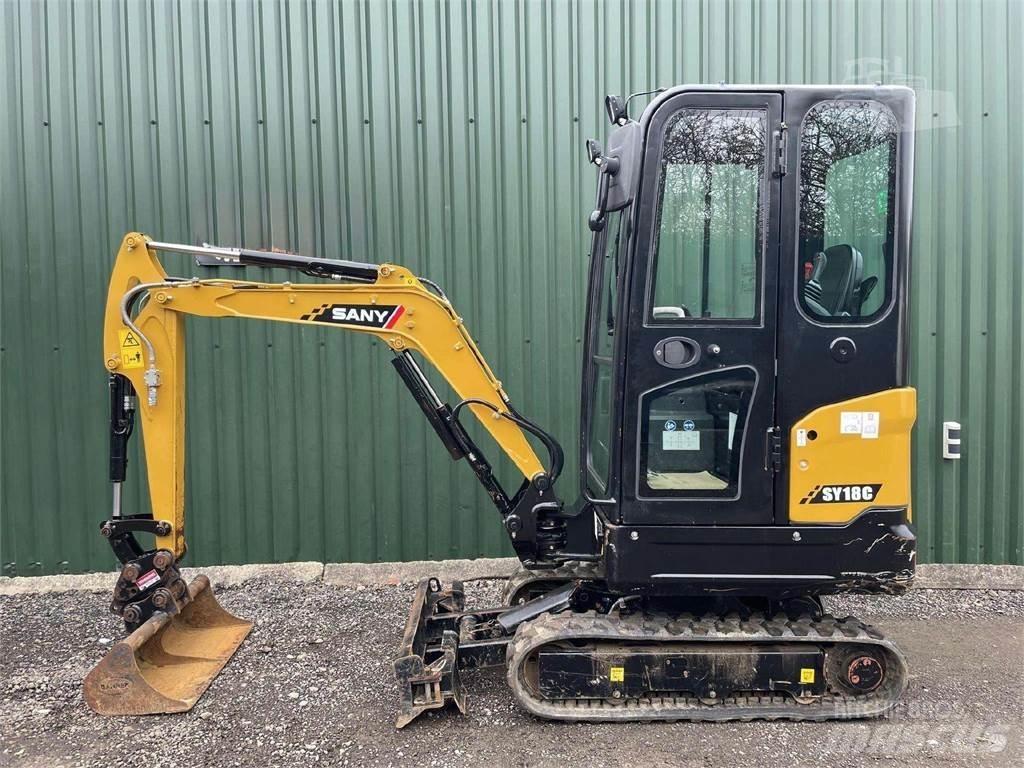 Sany SY18C Minigraafmachines < 7t