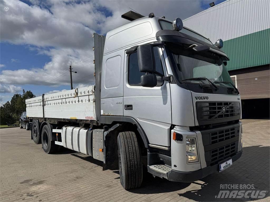 Volvo FM 440 6x2 Platte bakwagens