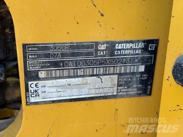 CAT 305 Minigraafmachines < 7t