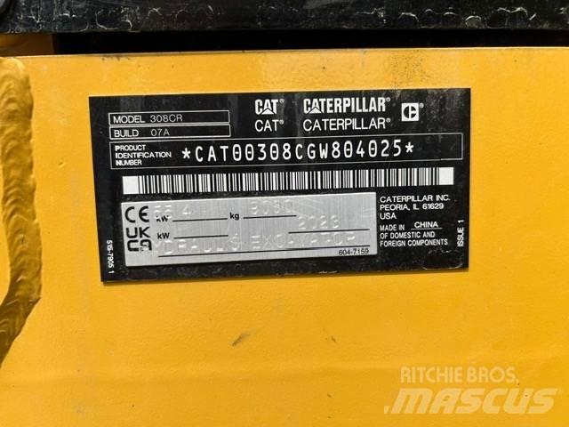 CAT 308-07 Minigraafmachines < 7t