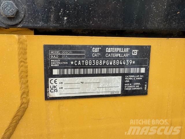 CAT 308 CR Minigraafmachines < 7t