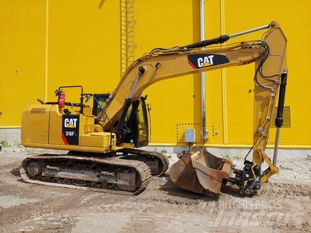 CAT 316FL Rupsgraafmachines