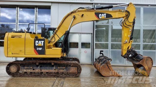 CAT 318F CW30s Rupsgraafmachines