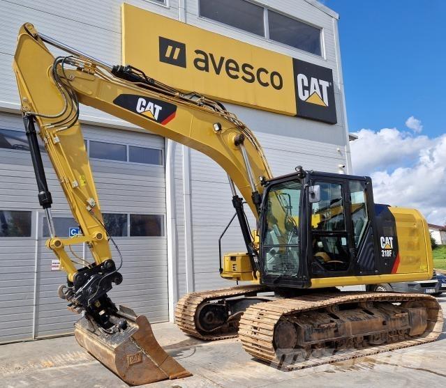 CAT 318FL Rupsgraafmachines