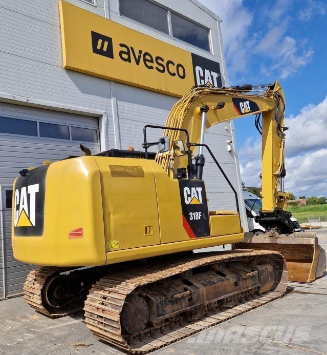 CAT 318FL Rupsgraafmachines