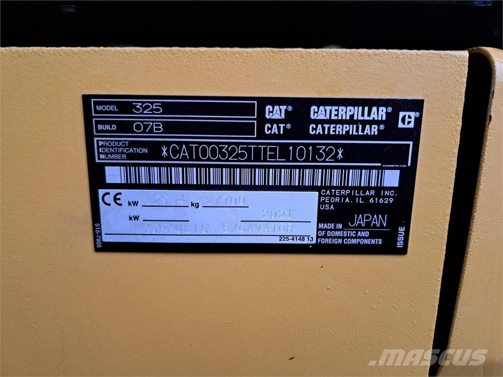 CAT 325 Rupsgraafmachines