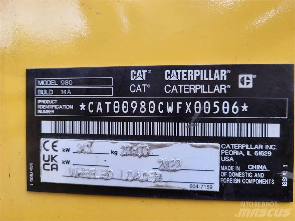 CAT 980 NG Wielladers
