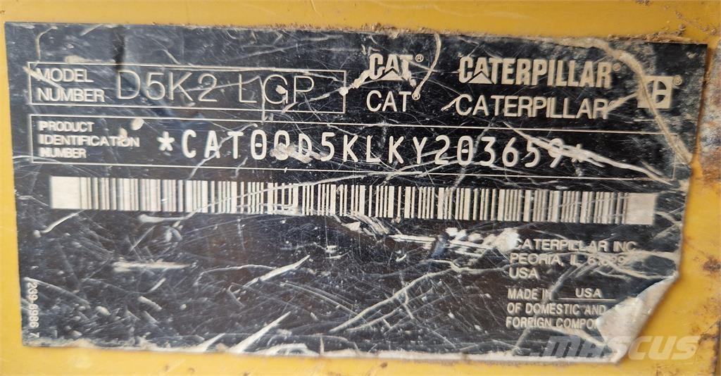 CAT D5K2 Rupsdozers