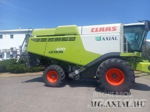 CLAAS Lexion 670 Maaidorsmachines