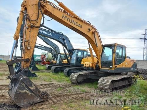 Hyundai R 210 LC-9 Rupsgraafmachines