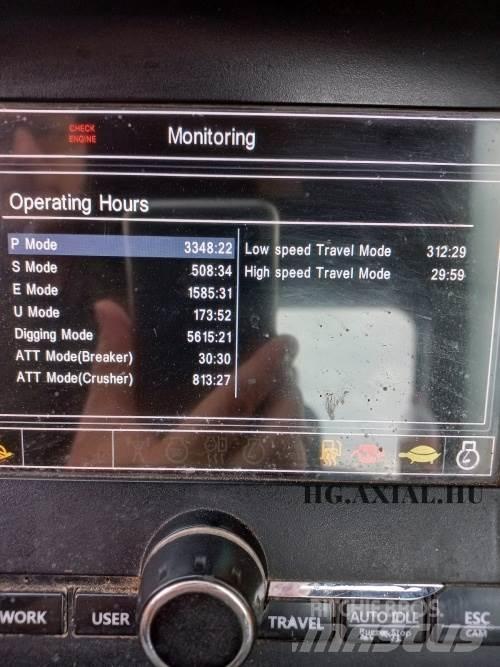 Hyundai R 210 LC-9 Rupsgraafmachines