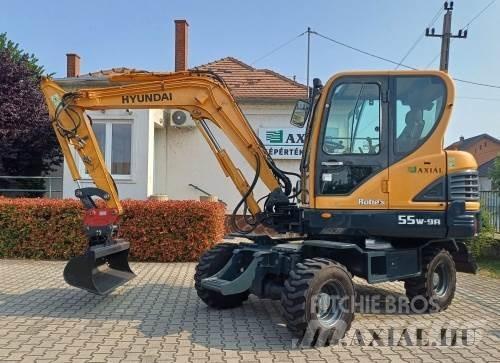 Hyundai R55W-9A Wielgraafmachines