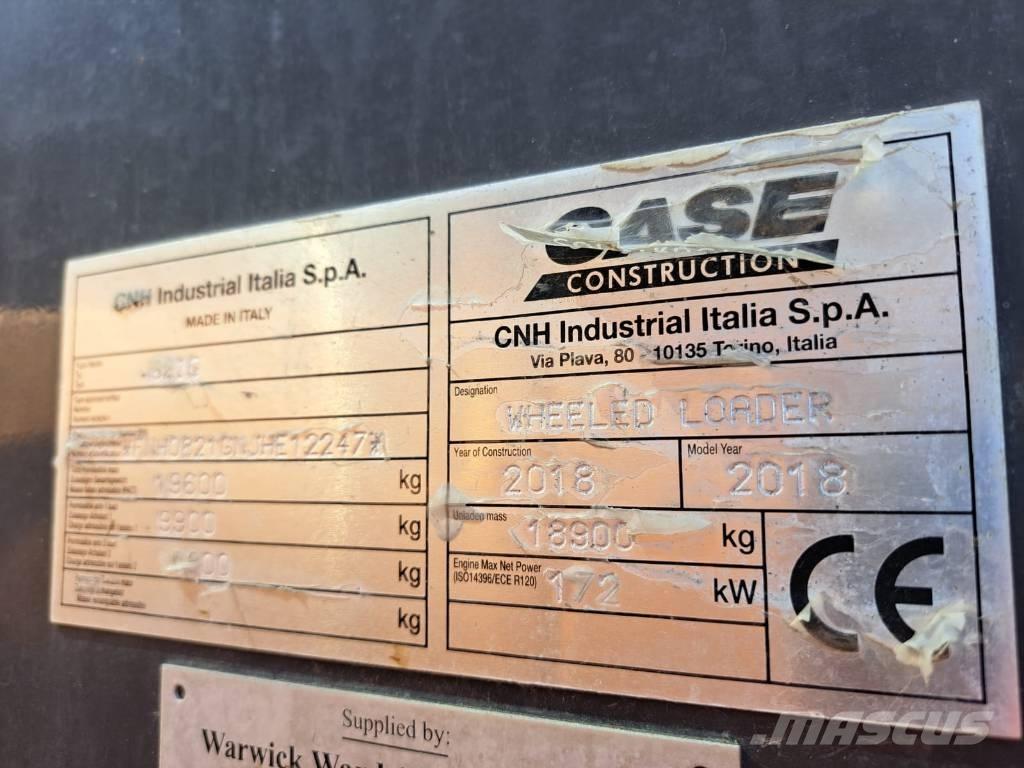 CASE 821 GXR Wielladers