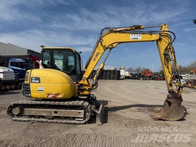Komatsu PC 80 MR Midigraafmachines 7t - 12t