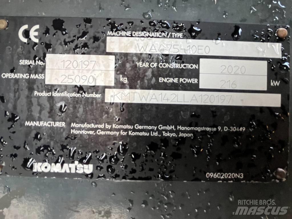 Komatsu WA 475-10 Miniladers