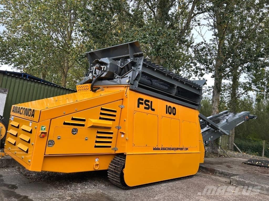 Anaconda FSL100 Mobiele zeefinstallaties
