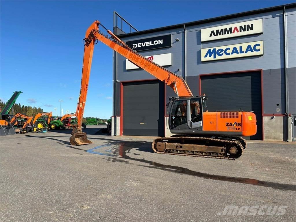 Hitachi ZX210LC-3 Long Reach Graafmachines
