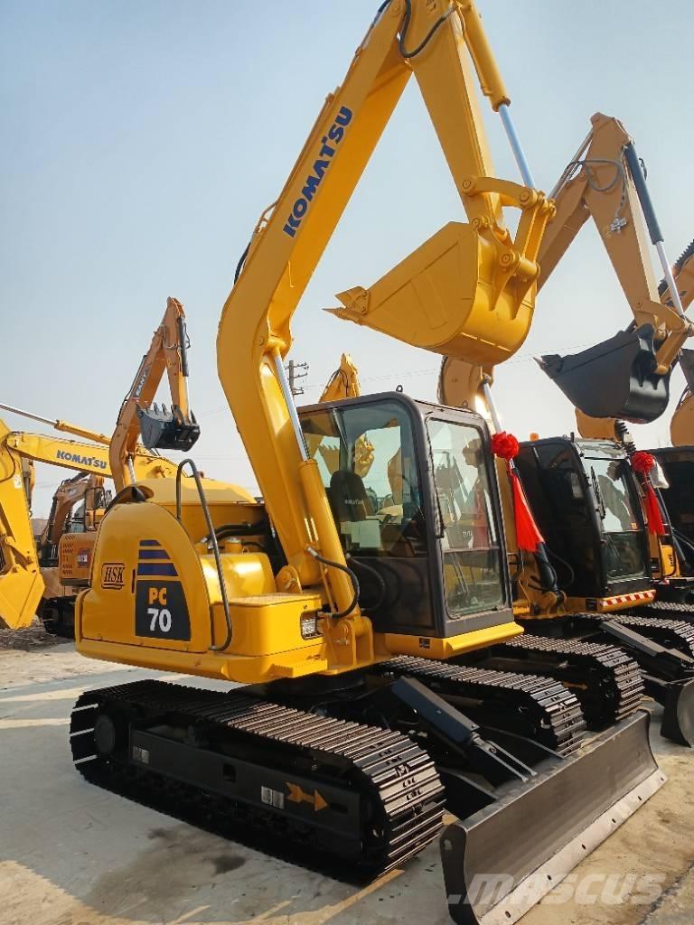 Komatsu PC 70 Midigraafmachines 7t - 12t