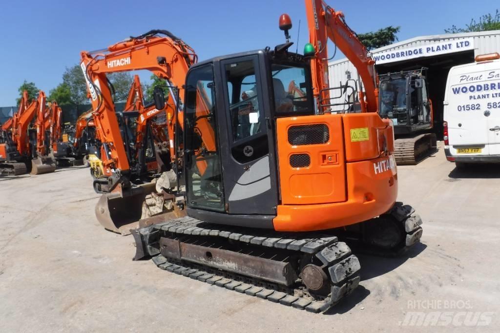 Hitachi ZX 85 US B-5 Midigraafmachines 7t - 12t