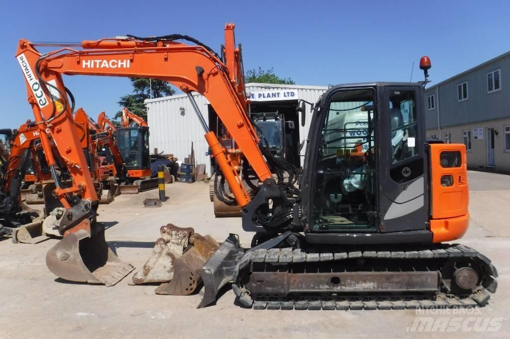 Hitachi ZX 85 US B-5 Midigraafmachines 7t - 12t