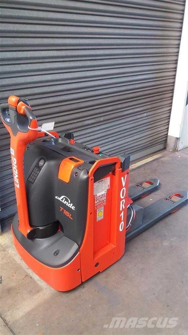 Linde T16L Meeloop stapelaar