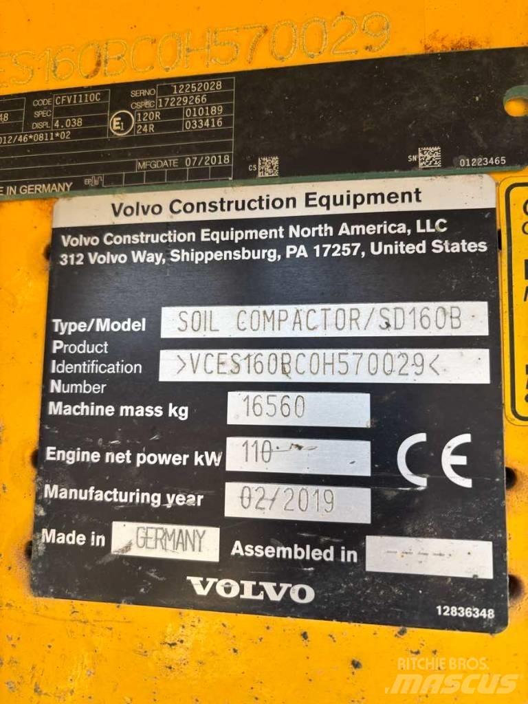 Volvo SD 160 B Trilrolwalsen