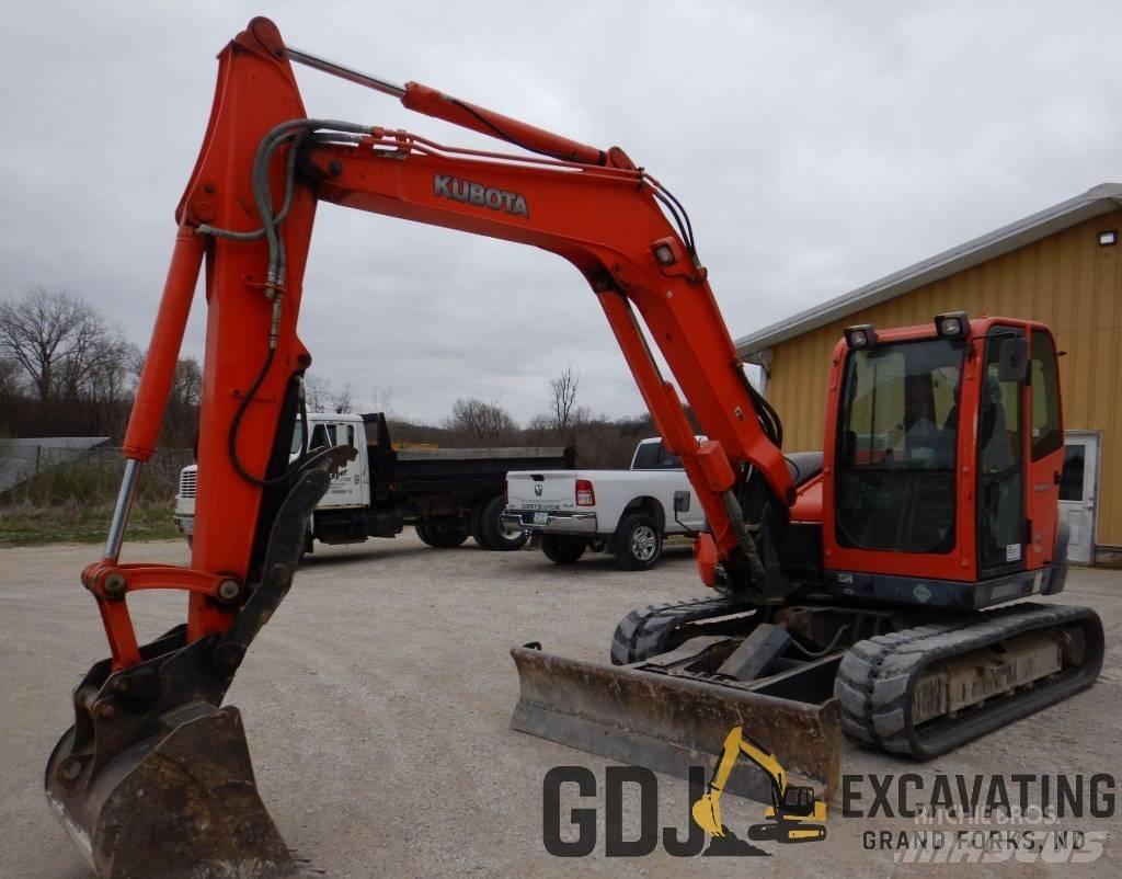Kubota KX 080-3 Rupsgraafmachines