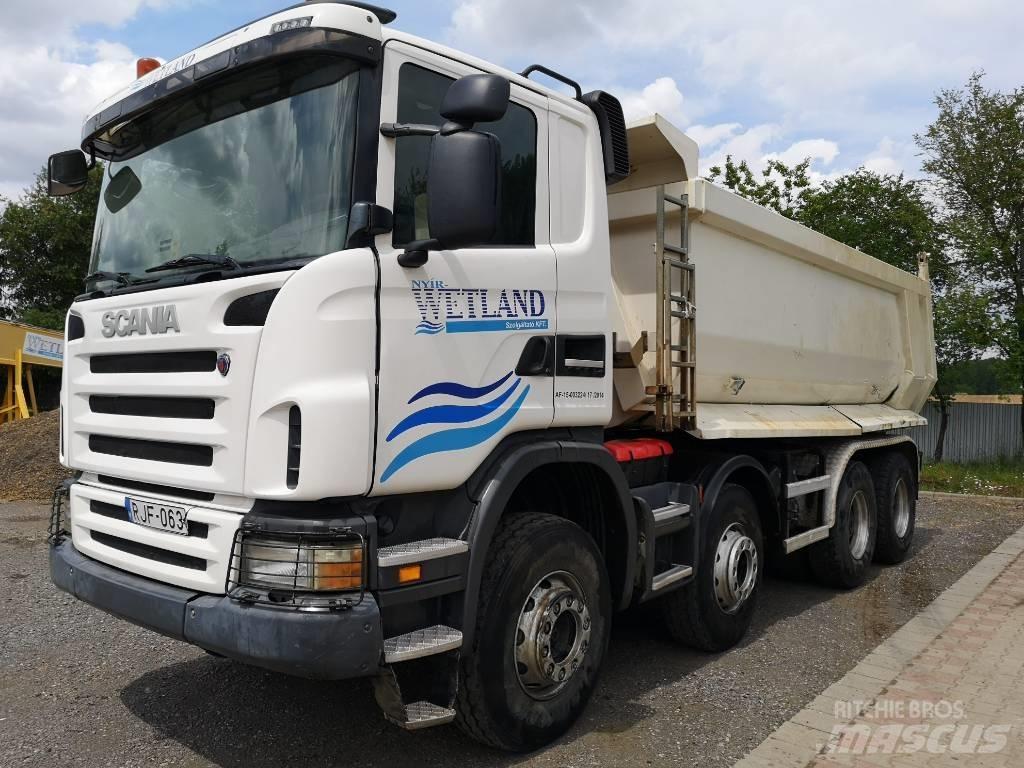 Scania G 480, 8x4 Kipper