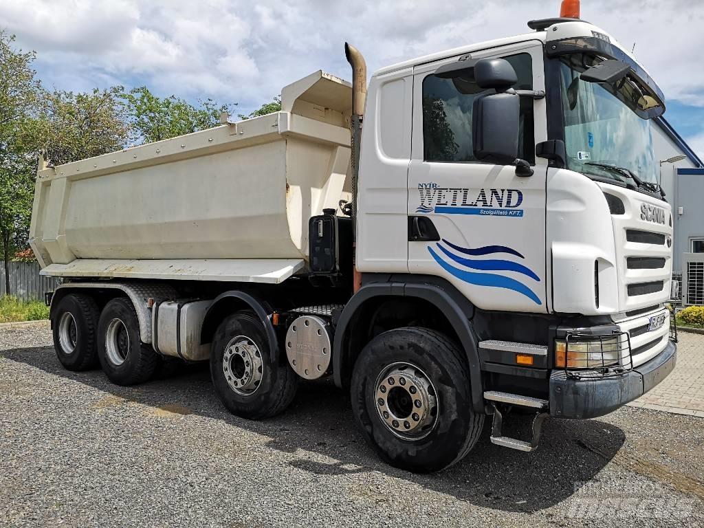 Scania G 480, 8x4 Kipper