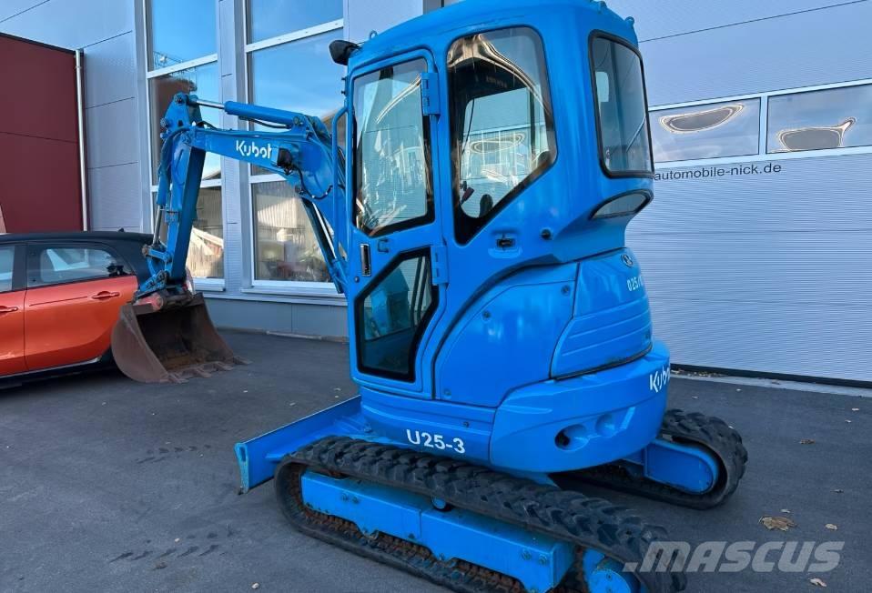 Kubota U25 -3 Minigraafmachines < 7t