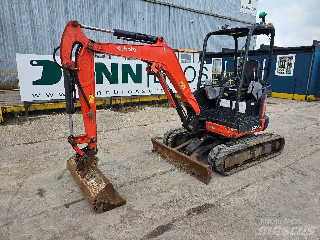 Kubota U 27-4 Minigraafmachines < 7t