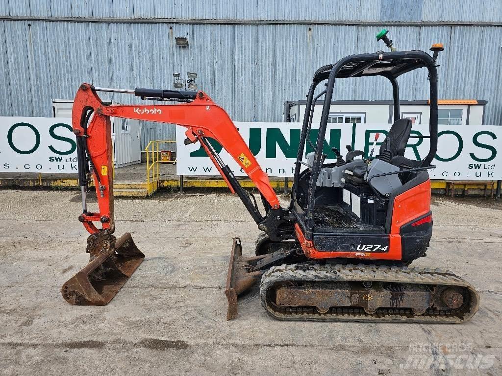 Kubota U 27-4 Minigraafmachines < 7t