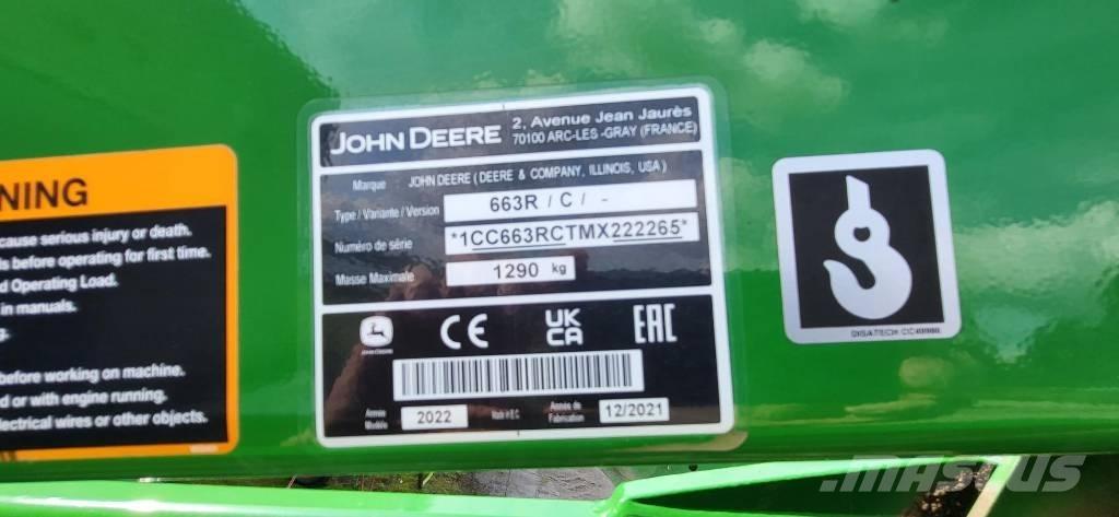 John Deere 663 R Voorladeraccessoires