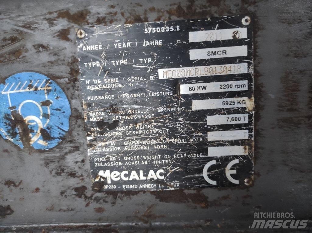 Mecalac 8 M CR Rupsgraafmachines