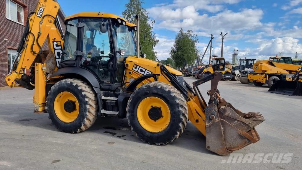 JCB 4 CX Graaf-laadcombinaties