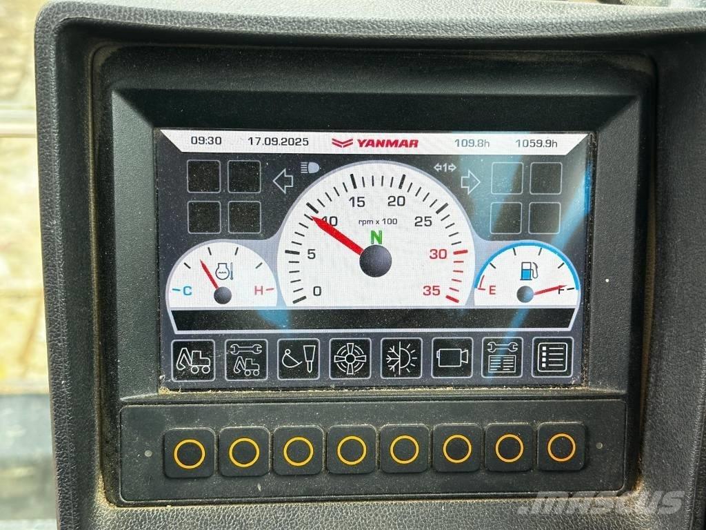 Yanmar B 110 W Wielgraafmachines