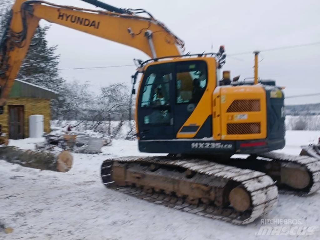 Hyundai HX 235 LCR Rupsgraafmachines