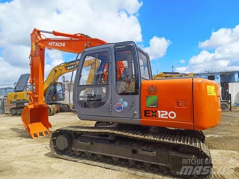Hitachi EX 120 Rupsgraafmachines