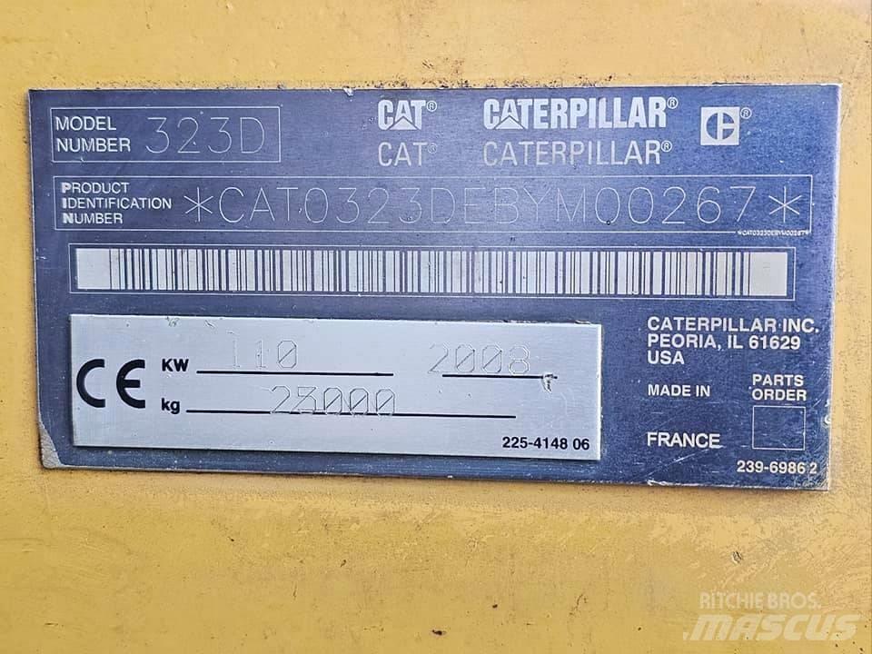 CAT 323 D L Rupsgraafmachines