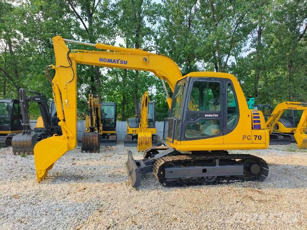 Komatsu PC 70-7 Rupsgraafmachines