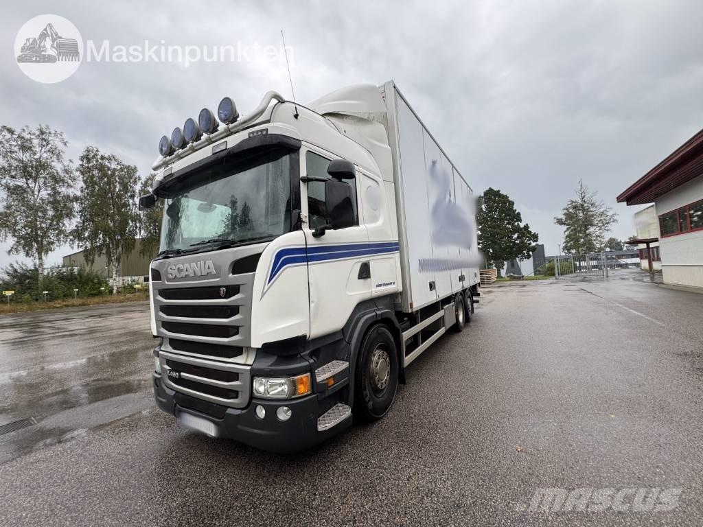 Scania R 490 Bakwagens met gesloten opbouw