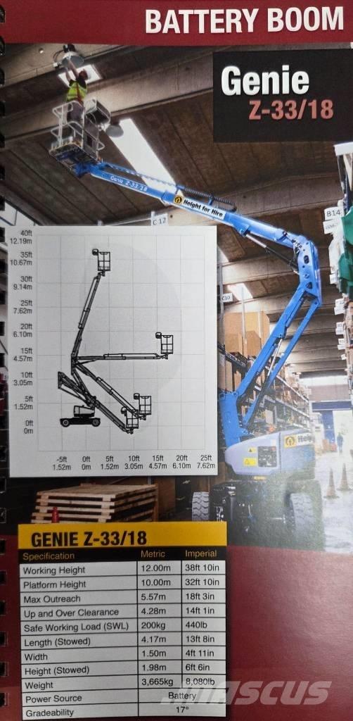 Genie Z 33/18 Knikarmhoogwerkers