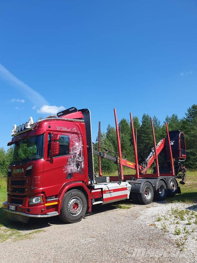 Scania R 650 Hout-Bakwagens