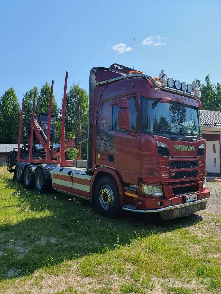 Scania R 650 Hout-Bakwagens