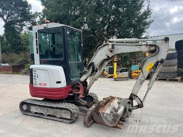 Takeuchi TB 23 R Minigraafmachines < 7t