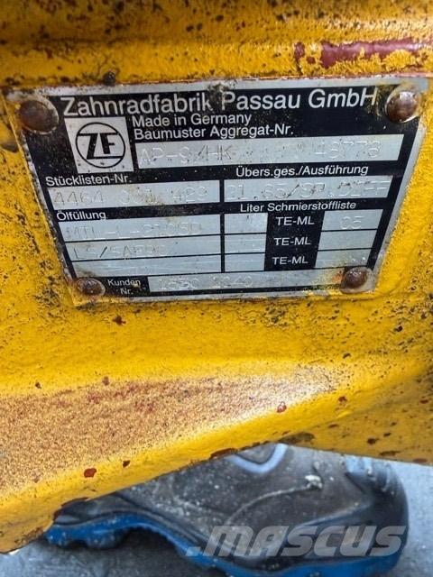 Terex USED AXLES ZF Knik dumptrucks